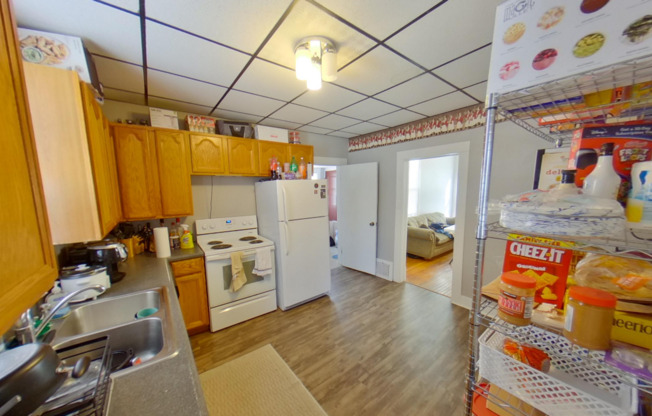 3D Tour Available - Fenced-in Yard + Off-Street Parking + Washer & Dryer + Hardwood Floors! Available August 1st!