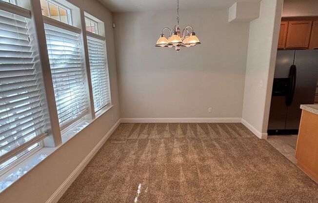 MOVE IN SPECIAL: $1,000.00 OFF THE FIRST MONTHS RENT!!!! 3 Bedroom 2.5 Bathroom Townhome within walking distance to Windsor Town Green with A/C