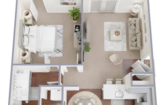 1 bed, 1 bath, 738 sqft, $1,199, Unit 346