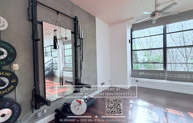 Sunny loft with in unit gym, heated floors in bathroom, contemporary kitchen, and includes water/garbage/1parking!