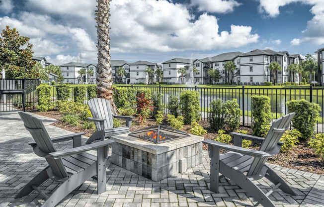 The Point of Tamaya Luxury Apartments in Jacksonville, FL 32246 - Firepit 02