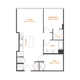 1 bed, 1 bath, 855 sqft, $3,297