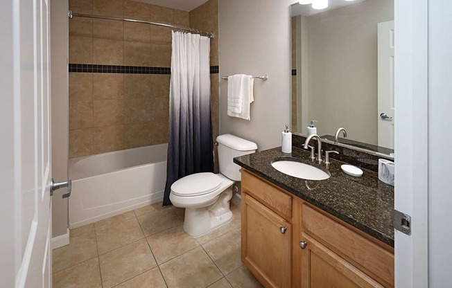 Model Suite at The Residences at 668 - Bathroom