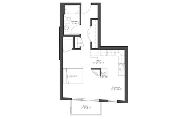 Studio, 1 bath, 549 sqft, $1,312, Unit 310