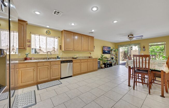 Southern Highlands 3 Bed 2 Bath Single-Story Home with Large Kitchen, Open Layout, Covered Patio