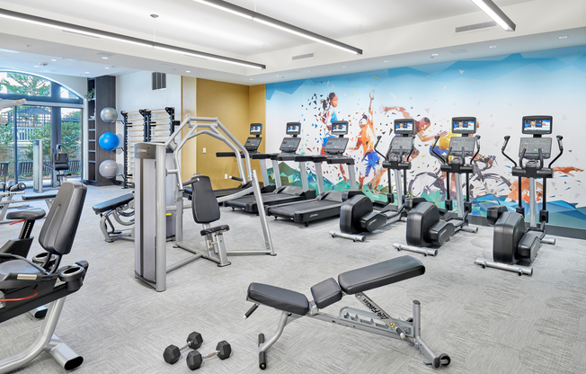 Fitness Center With Cardio & Weights- Renovated 2025