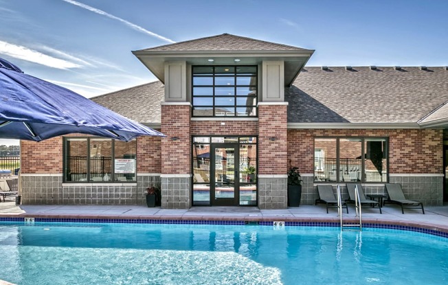 Sparkling Pool at The Apartments at Lux 96 in Papillion, NE