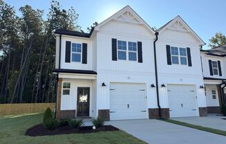 MOVE IN READY -3 Bed, 2.5 Bath 1 car garage townhome in Clayton's Ashcroft community!