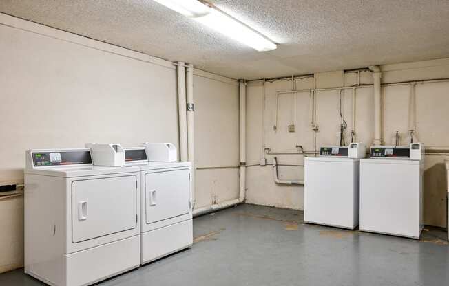 Crown East laundry facilities