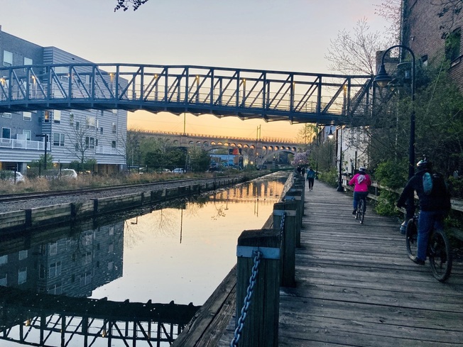 Manayunk Canal Bike Path