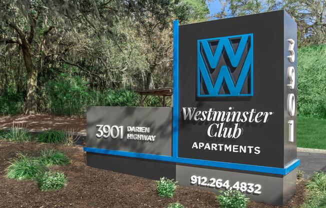 a sign on the side of the road