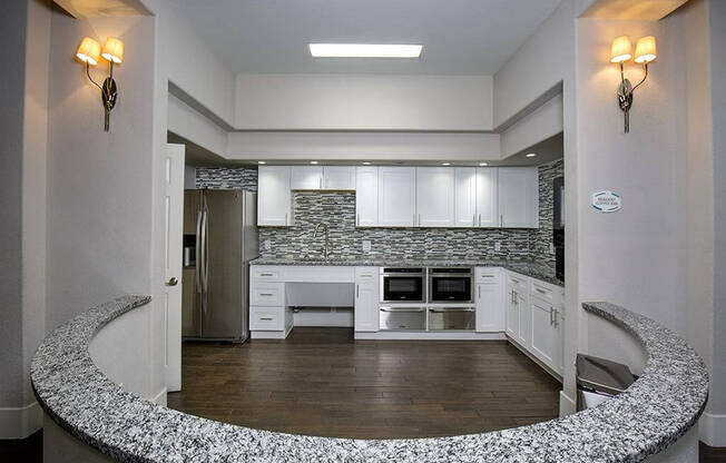 Gorgeous Renovated Clubhouse Kitchen