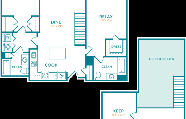 2 beds, 2 baths, 1,469 sqft, $3,619