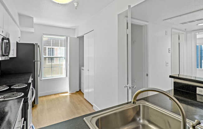 Kitchen with Stainless Steel Appliances