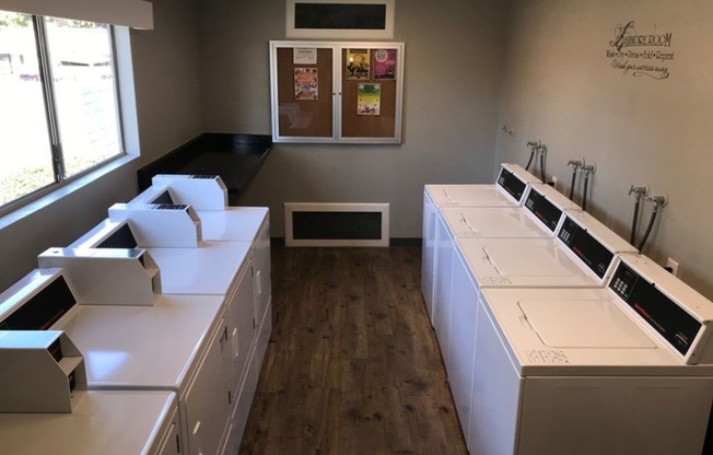 Resident Laundry Room | Apartments In Fresno Ca | The Enclave