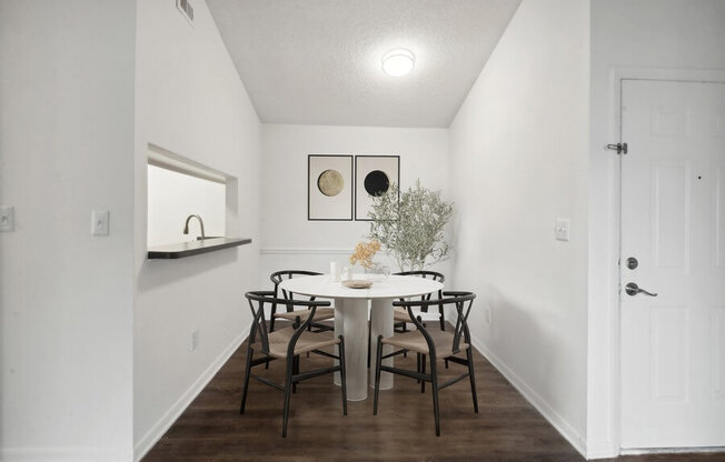 Model dining room