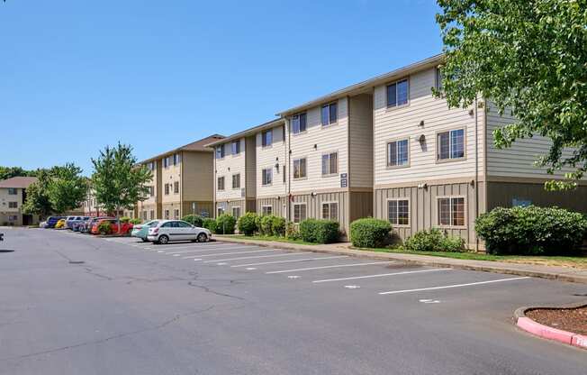 Building exterior view at Monroe Avenue Apartments, Salem, Oregon