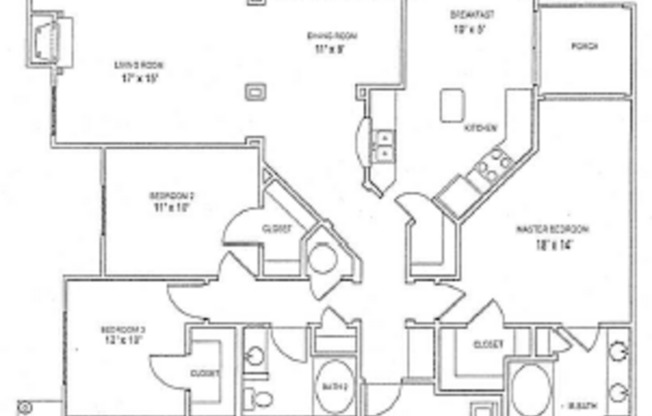 3 beds, 2 baths, 1,701 sqft, $2,300