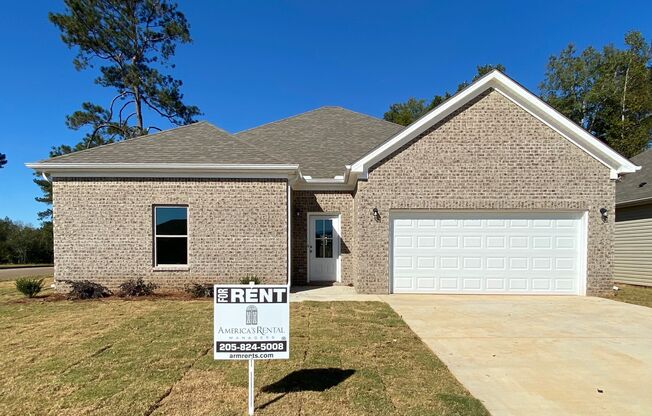 Home for Rent in Weaver AL...Available to view with 48 hour notice! Sign an 18 Month Lease by 05/15/24 to receive $500 OFF your 1st full month's rent (discount applied in June 2024)!