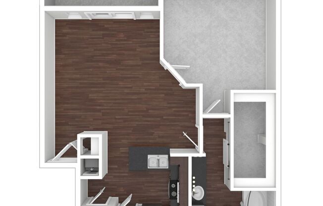 1 bed, 1 bath, 759 sqft, $1,360