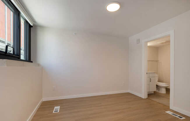 Bedroom with Hard Surface Flooring