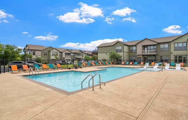 Outdoor Pool with Sundeck