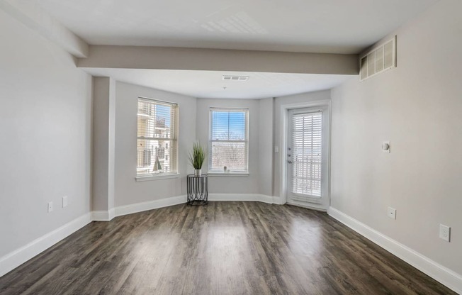 Open Floorplan Living Room with Oversized Windows