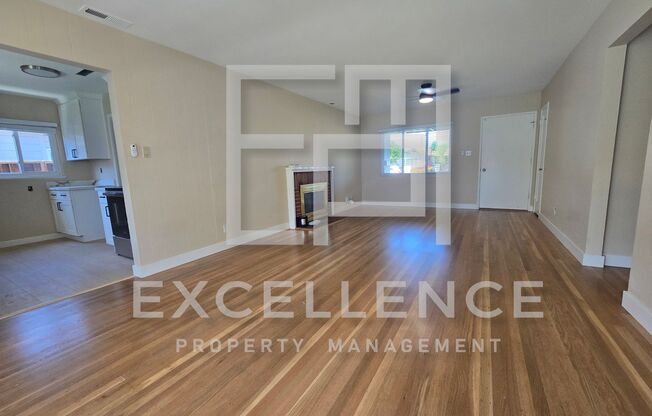 Freshly Updated, New Kitchen, Refinished Real HWF, New Landscaping!