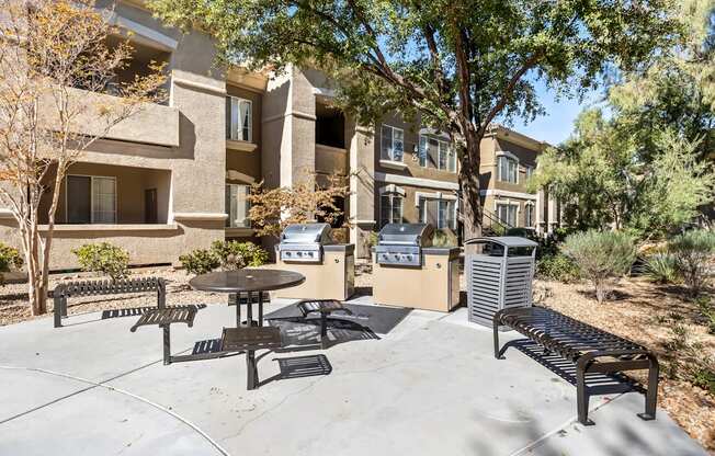 Outdoor Patio at The Equestrian by Picerne, Henderson, NV