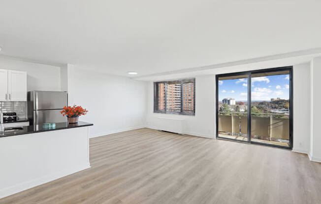 Kitchen And Living Area at Stratford at Southern Towers, Alexandria, VA