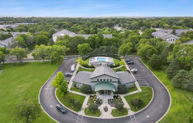 Aerial Exterior View Of Property at Audenn Apartments, Bloomington, 55438