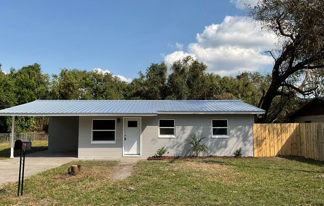 GORGEOUS 3BR/1BA Block Home! NO APPLICATION FEE!