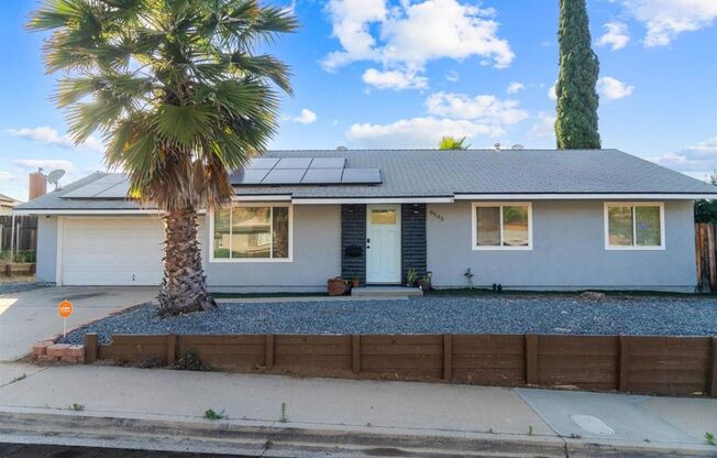 Furnished Charming 3-Bedroom Home with Pool and Scenic Views in El Cajon