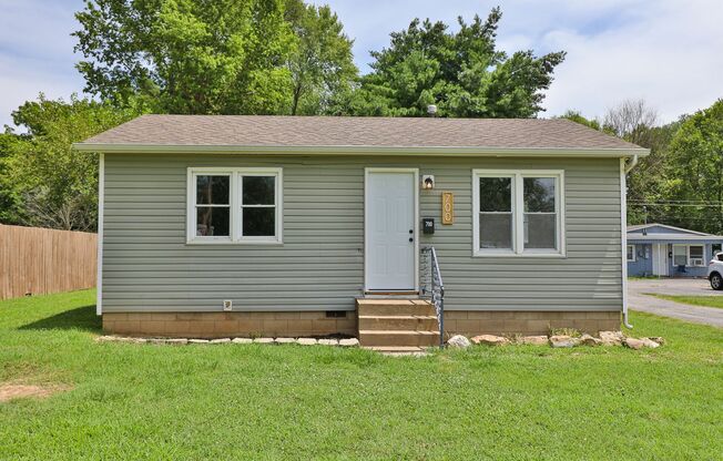 1 Bedroom | 1 Bathroom | House with Carport | Located on a Quiet Street| Lawn Care and Trash Included | PETS WELCOME