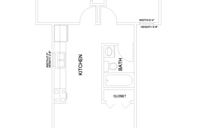 2 beds, 1 bath, 800 sqft, $1,245, Unit 2