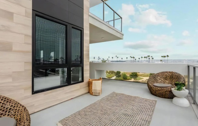 Patio with Ocean View