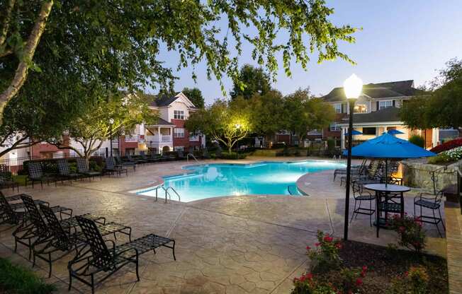 Swimming Pool With Relaxing Sundecks at Abberly Green Apartment Homes, Mooresville
