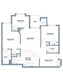 3 beds, 2 baths, 1,275 sqft, $2,625