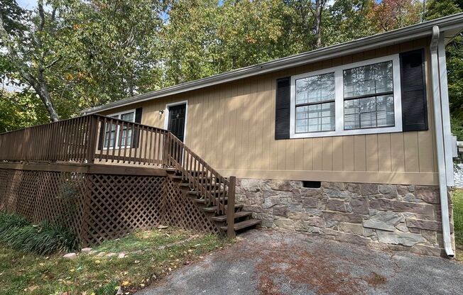 Secluded Hilltop Bungalow with Fenced Yard & Front Deck