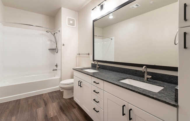 Bathroom with Double Vanity