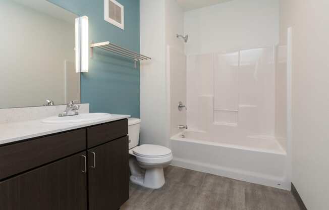 spacious bathroom areas