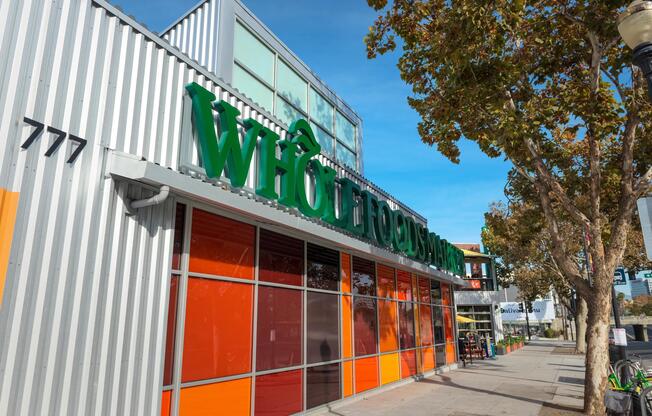 Whole Foods Market nearby, offering convenient access to fresh groceries and neighborhood dining options.