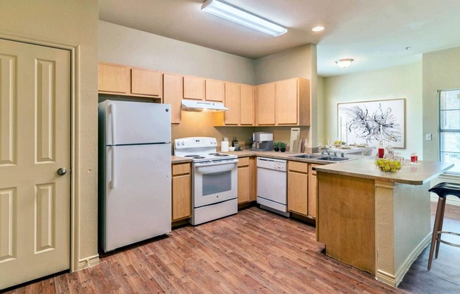 Highland Hills_Model Apartment Kitchen