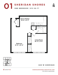 1 bed, 1 bath, $1,665