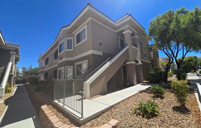 A Fabulous 2 Bedroom upstairs Condo in a Gated Community in SW Las Vegas