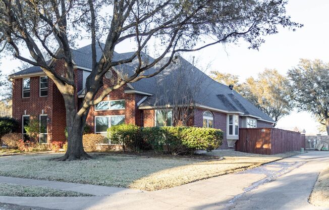 Beautiful house with cabinets, granite, backsplash, appliances. Study down could be a 5th bedroom. 2story entry