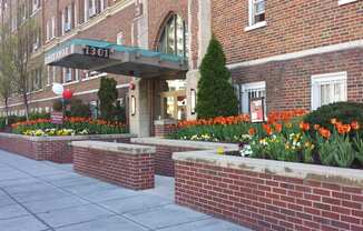 Landscaped Entrance Area at Miramar, Washington, 20005