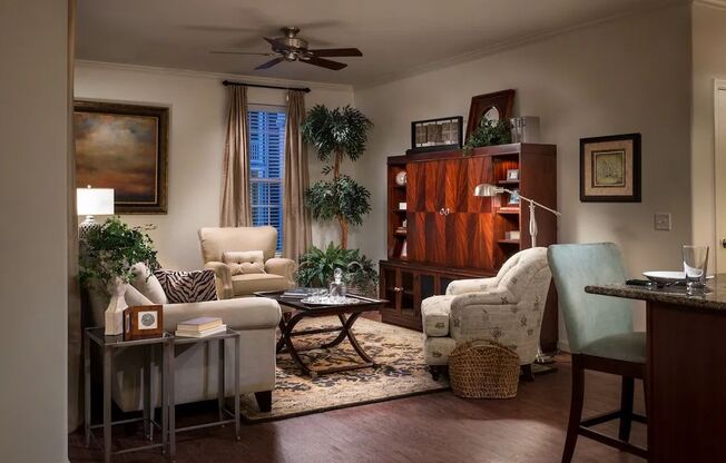 Spacious Living Room at Meridian West Shore, Mechanicsburg