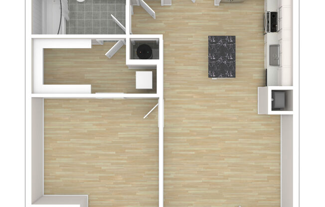 1 bed, 1 bath, 715 sqft, $4,386