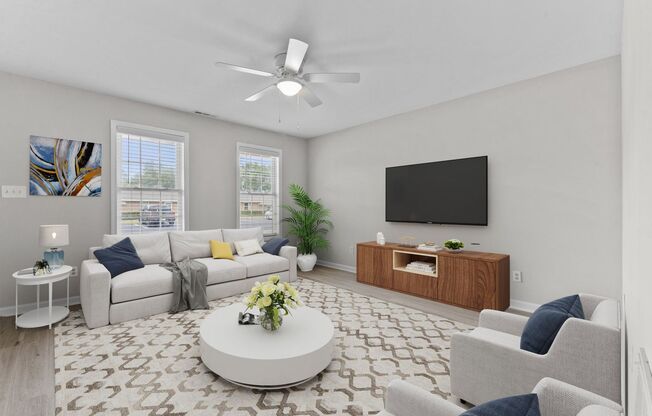 Newly Renovated Flats & Townhomes in the Heart of Angier! Pets Welcome!